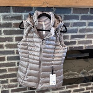 Lululemon Athletica Metallic Puffer Vest